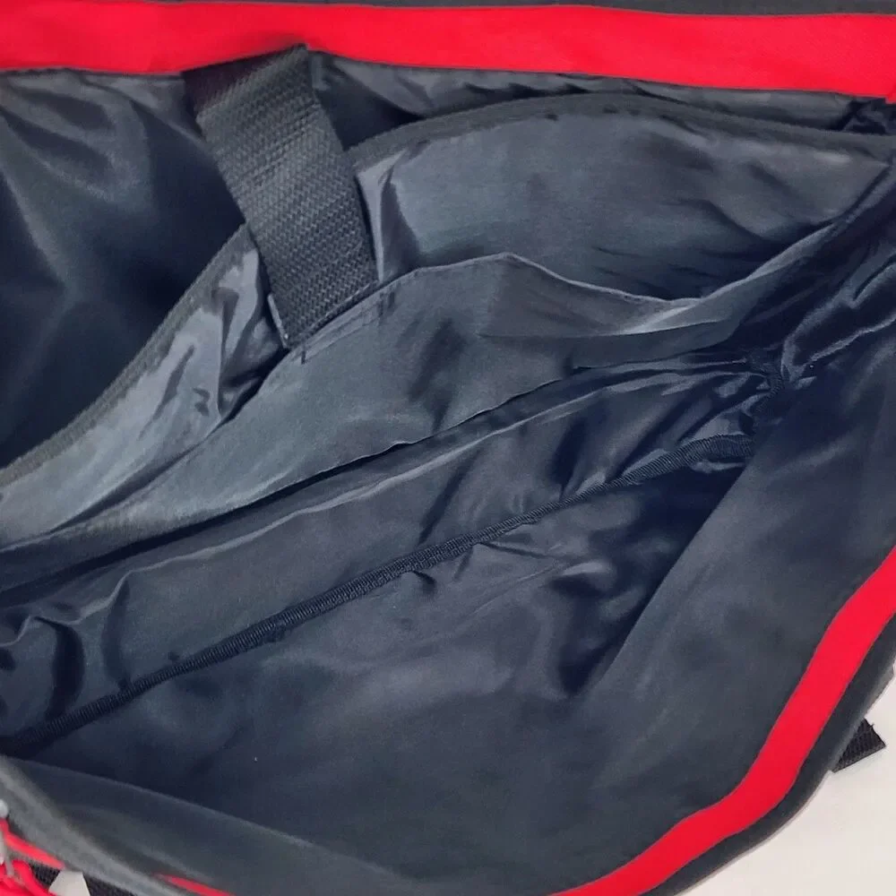 Gear Seven Collection Red Utility Messenger Bag